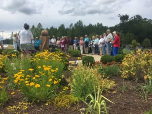 garden dedication event