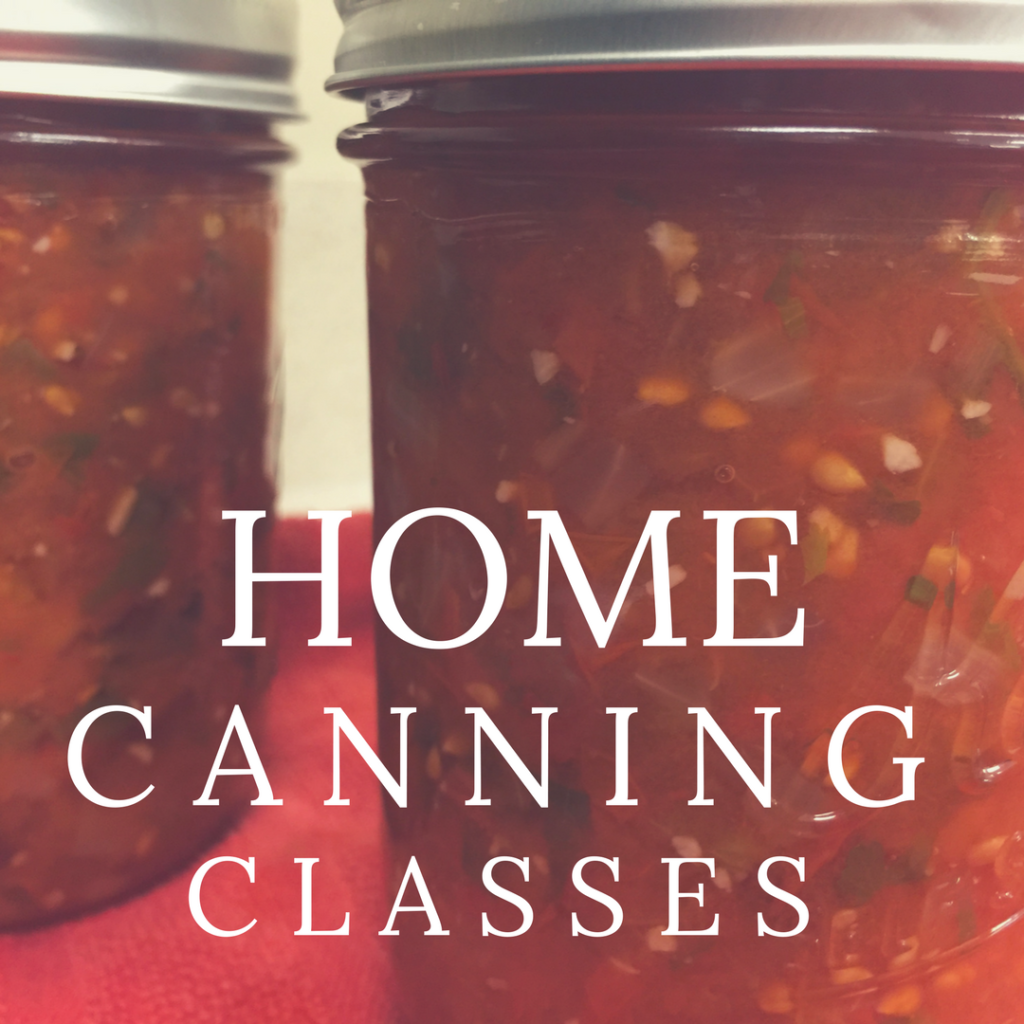 home canning classes