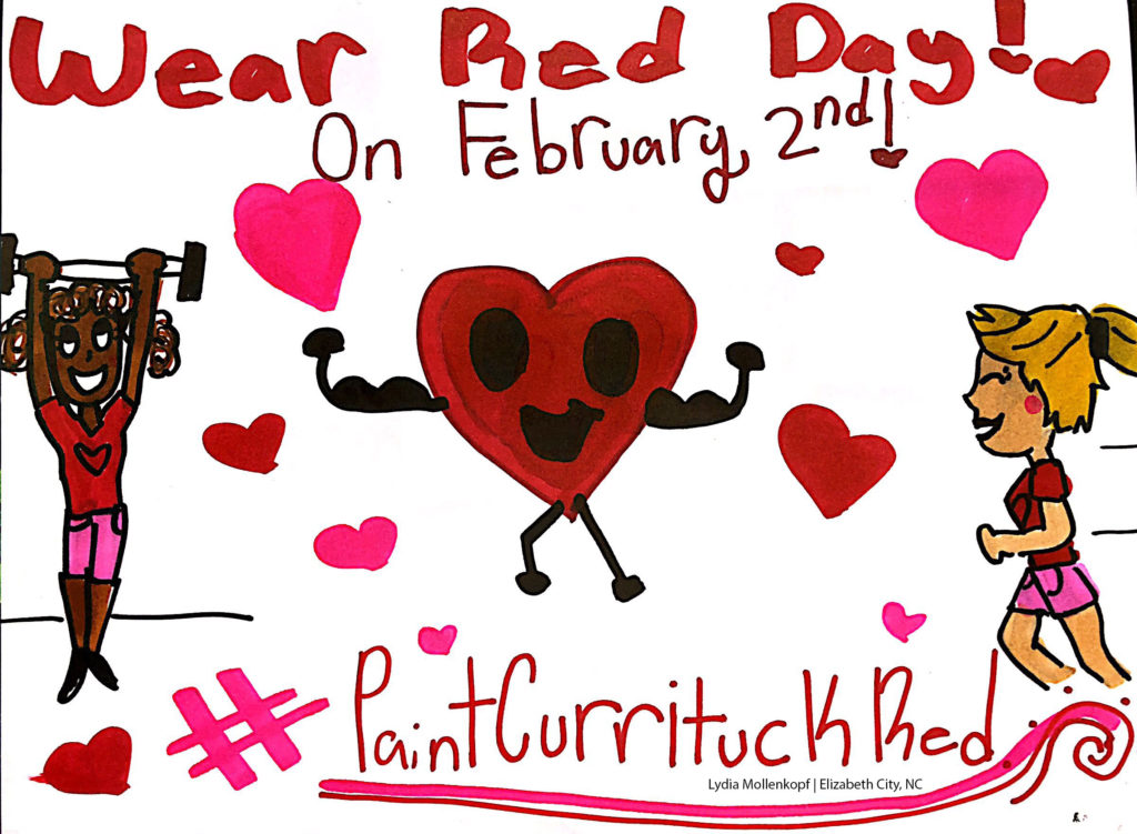 Wear Red Day poster