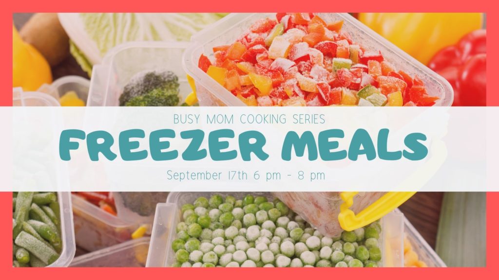 freezer meals in containers
