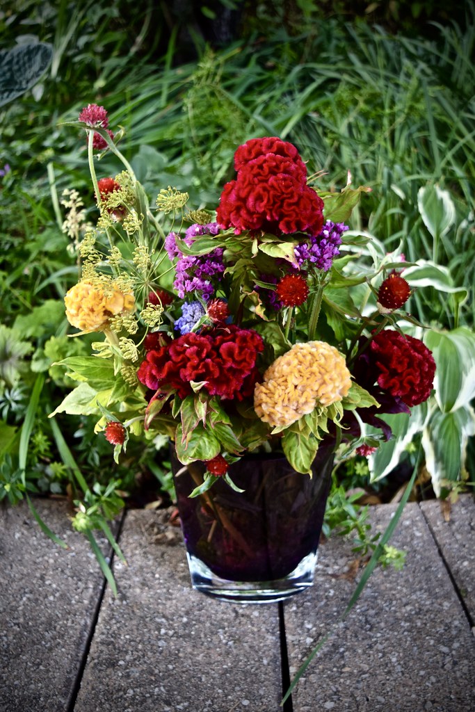 bouquet of cut flowers