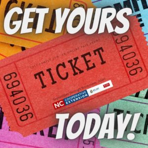 tickets with words " Get Yours Today"