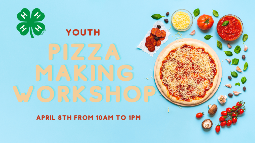 pizza making workshop flyer