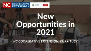 background of kitchen with words "New Opportunities in 2021"