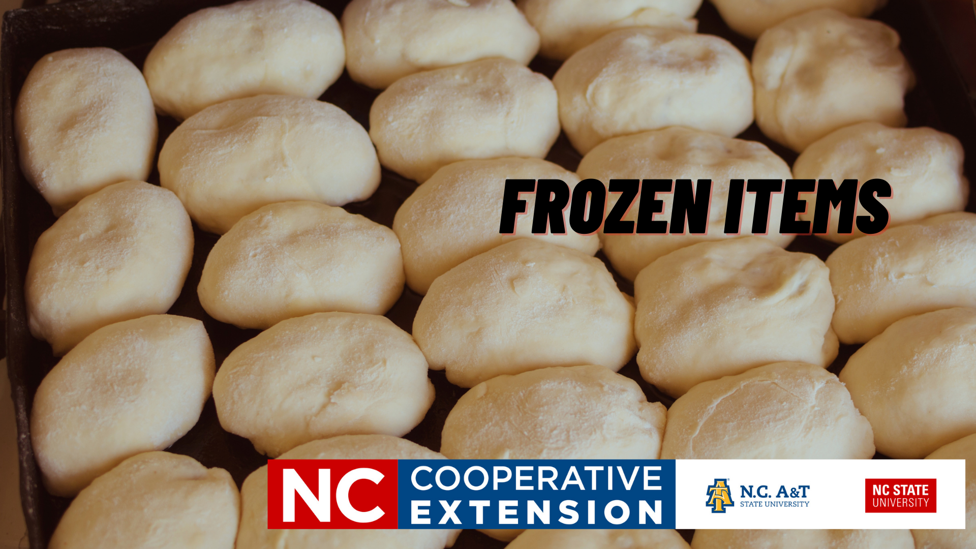 uncooked frozen rolls