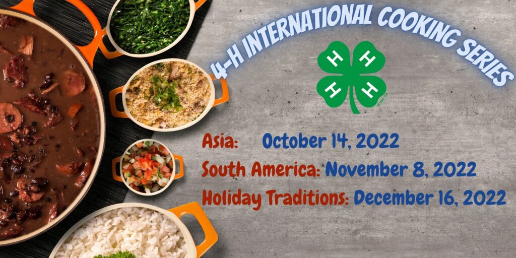 4-H International cooking