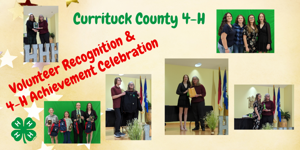 Currituck County 4H volunteer recognition and 4H achievement celebration