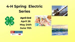 4-H Spring Electric Series