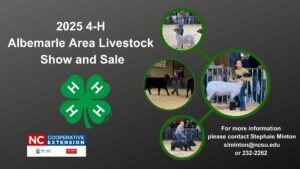 4-H Livestock Show and Sale