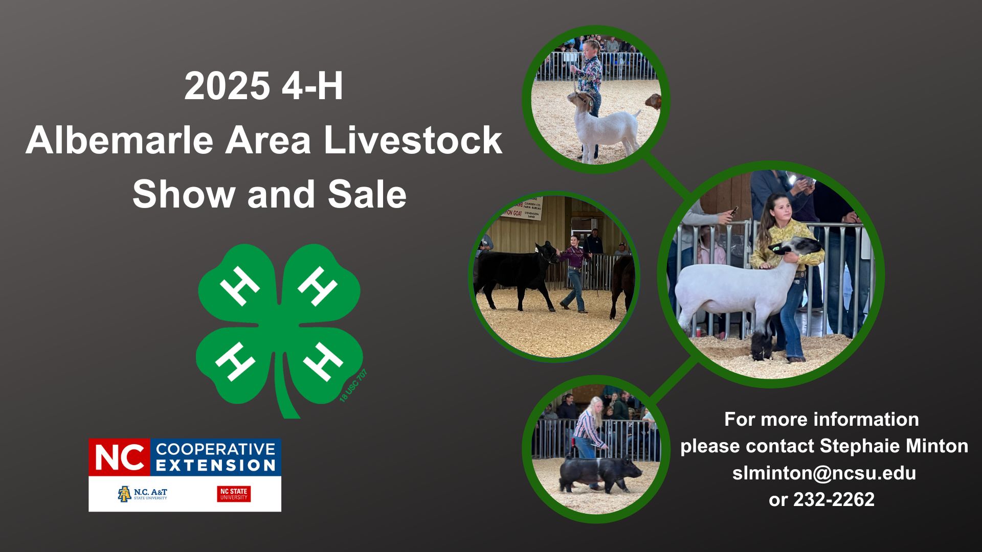 4-H Livestock Show and Sale