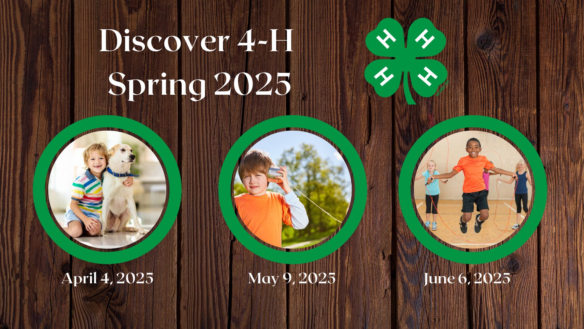 Spring Discover 4-H