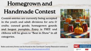 Homegrown and Homemade Contest