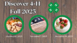 Discover 4-H Fall 2025