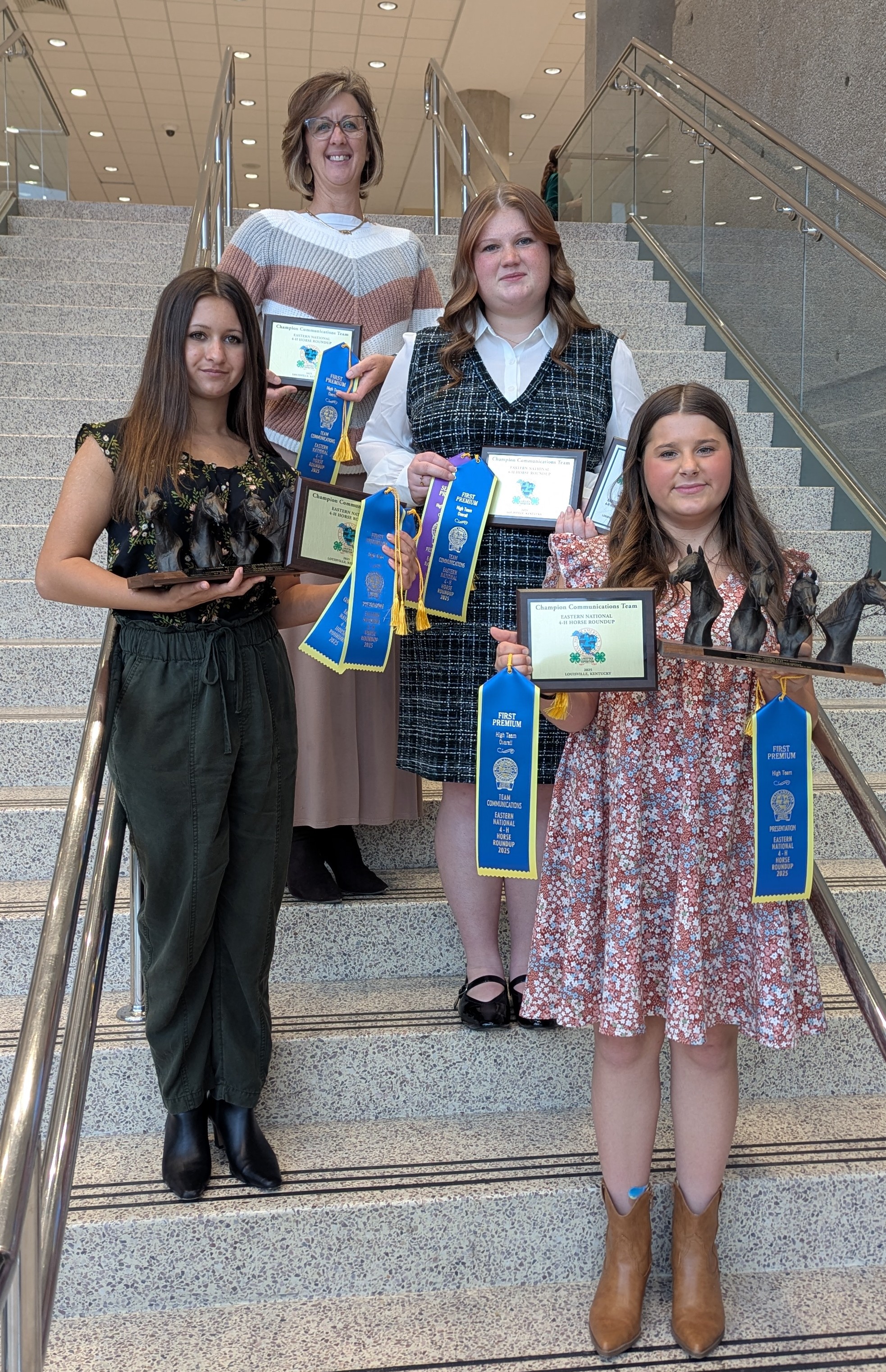 Emerson Page, Sohia Haislop, Abby Porrier, Cameron Lowe